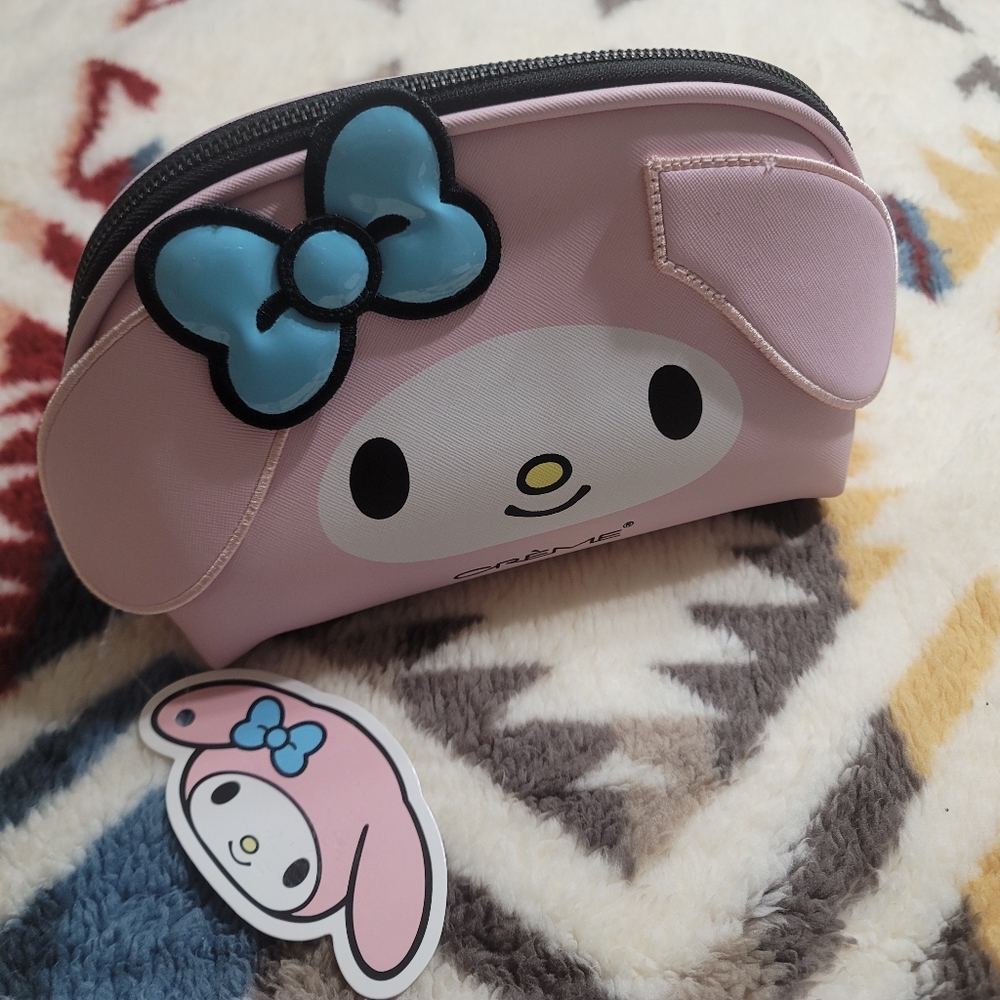 NWT Limited Edition Creme Shop x Sanrio My Melody Pink Dream Make Up Bag 💕